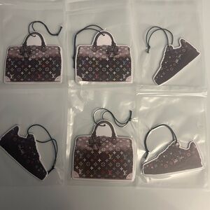 6 Designer Car/Closet Air Freshners